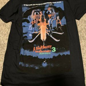 A Nightmare On Elm St. 3 Dream Warriors T Shirt Freddy Krueger Small Brand New